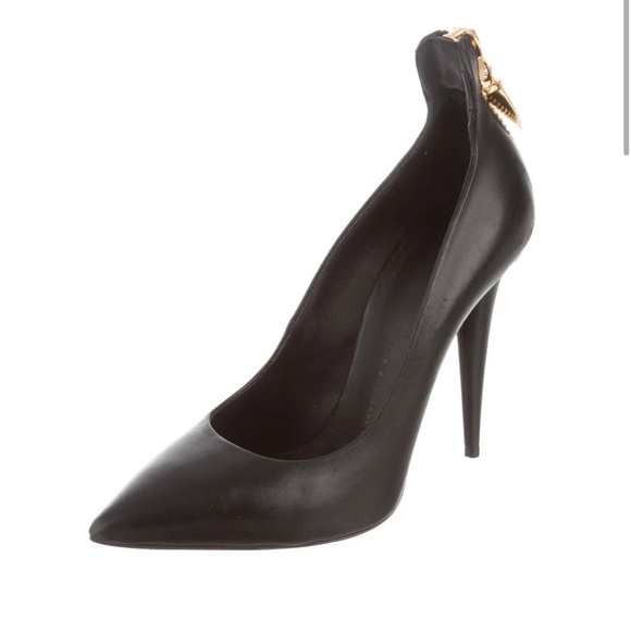 Giuseppe Zanotti black heels, size 36.5/ US 6.5 - Picture 2 of 4